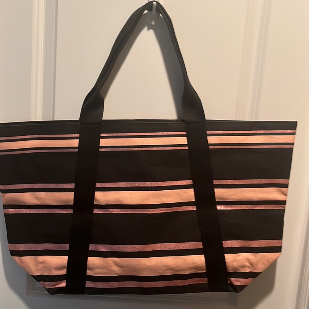 Never used Victoria’s Secret black tote - Picture 3 of 5